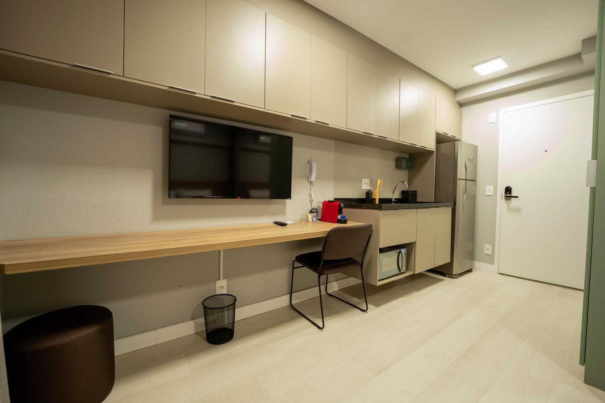 Apartamentos Studio Allure Moema - Com Cafe Da Manha Opcional, Recepcao E Valet 24 Horas San Paolo Camera foto